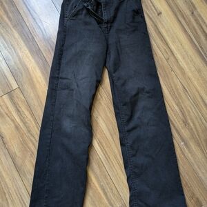 Black Wide-Leg Pants